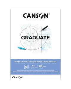 Canson Graduate Tracing Pad of 50 Sheets - A4 72 g - 31250P020