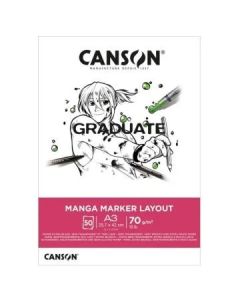 Canson Graduate Marker Pad A3 of 50 Sheet - 31250P025