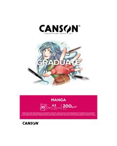 Canson Graduate Manga Pad A3 30 Sheets Smooth 200g - 31250P031