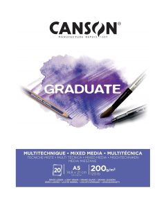 Canson Graduate Mix Media Fine 200g - A5 - 400110376