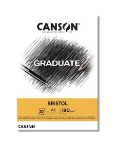 Canson Graduate Bristol 180gsm A4 Paper, Very Smooth - 400110383