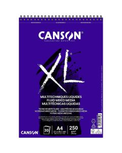 Canson XL A4 Fluid Mixed Media 250g