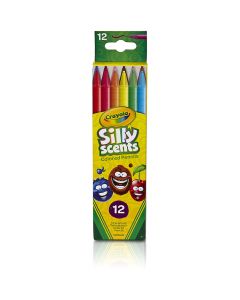 Crayola Silly Scents Twistables Colored Pencils, 12 Count