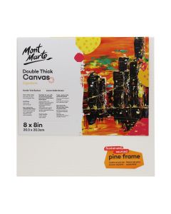 Mont Marte Studio Canvas Pine Frame D.T. 20.3x20.3cm