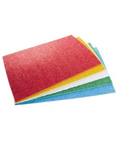 Foam sheet soft with glitter - A3 - 1853