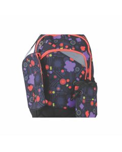 School Backpack 16.5" Mixed Style A - Glossy Bird