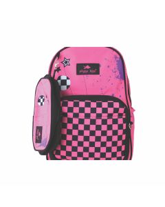 School Backpack 16" Mixed Style C - Glossy Bird