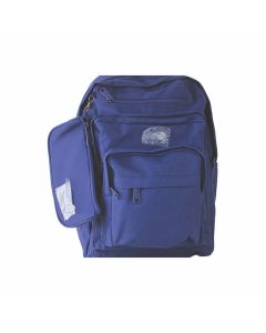 School Backpack 16" Plain Style G - Glossy Bird