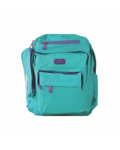 School Backpack 16" Plain Style I - Glossy Bird