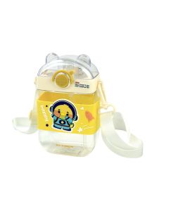 Water Bottle Cute Design ST-YIBEN - Yellow 470 ML