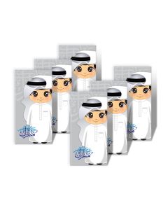 Al Fakhama Set of 6 Eid Greeting Envelope - Boys Design 2022