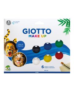 Classic Gio Makeup Face Paint Set - 6x5ml Tubes