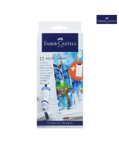 Faber Castell Creative Studio Acrylic Paint 12 Set