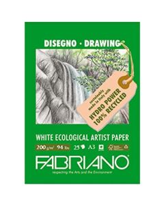 White Ecological Artist Paper Fabriano A3 - 22529742