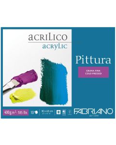 Acrylic Pittura Drawing Pad 30X40CM Fabriano - 40003040