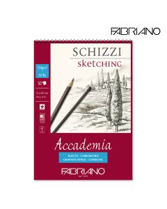 Accademia Collati Collati Sketches A4 Spiral Fabriano - 44122129