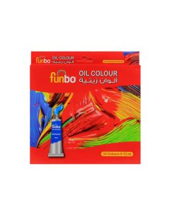 Oil Colour Set of 24x12ml - Funbo
