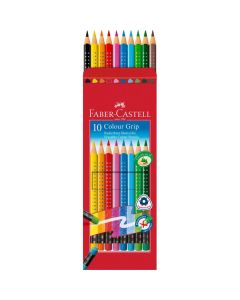 Faber Castell - Junior Grip Colour Pencil 10pcs