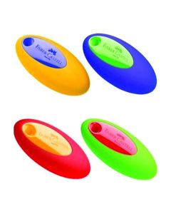 Faber-Castell PVC-FREE oval Eraser Asstd. Colour