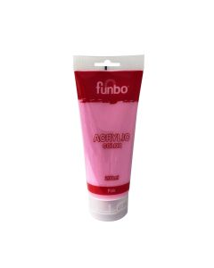 Funbo Acrylic Tube 200 ml Pink