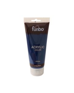 Funbo Acrylic Tube 200 ml Deep Blue