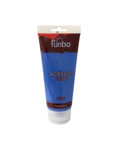 Funbo Acrylic Tube 200 ml Cobalt Blue