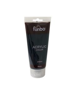 Funbo Acrylic Tube 200 ml Black