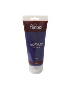 Funbo Acrylic Tube 200 ml Violet