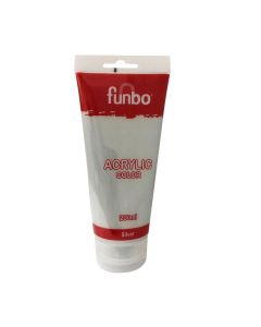 Funbo Acrylic Tube 200 ml Silver
