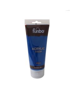 Funbo Acrylic Tube 200 ml Primary Blue