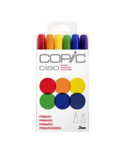 Copic Ciao Marker 6pcs Set Primary 3614