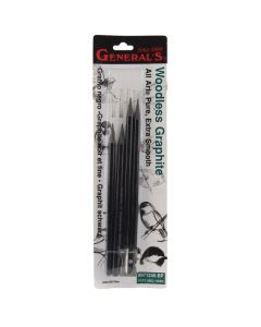 General Pencil Woodless Graphite Pencils & Sharpener