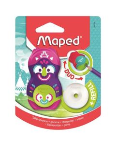 Maped Loopy 1H Sharpner-Eraser Tantem 