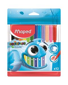 Maped Color Peps Felt Tip Ocean 12 Color