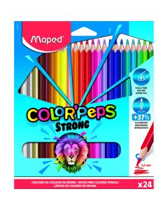 Maped Color Pencils Strong 24 colors