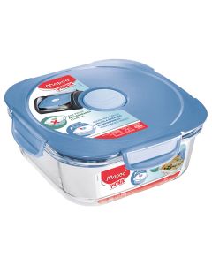 Maped Picnik Adult Lunch Box Glass Storm Blue 870503