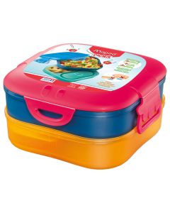 Maped - Picknik Concept Lunch Box 3-In-1 Pink