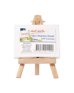 Mont Marte Mini Display Easel with Canvas 6x8cm