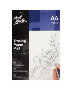 Tracing Paper Pad 60gsm 40 sheet A4 - Mont Marte
