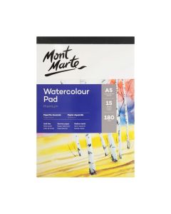 Mont Marte Watercolour Pad German Paper A5 180gsm 15sht