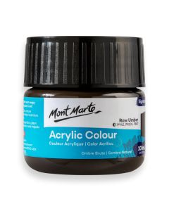 Mont Marte Acrylic Colour Paint 100ml - Raw Umber