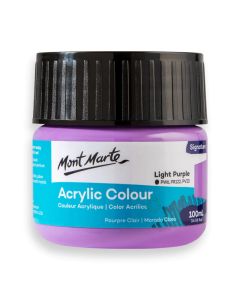 Mont Marte Acrylic Colour Paint 100ml - Light Purple