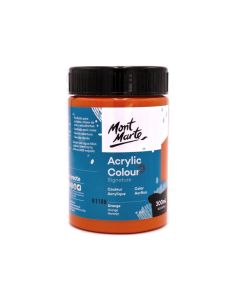 Mont Marte Signature Acrylic Colour 300ml Orange