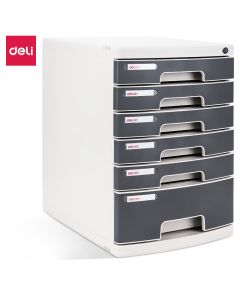 File Cabinet 7 drawer Grey Deli 8877