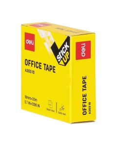 Super Clear Office Tape 18mm×33m Deli