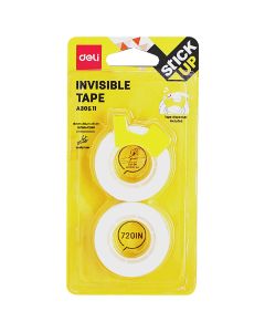 Invisible Tape 18mmX3m White Deli - A30611
