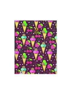 Two Line 100 Sheets NoteBook PVC - 22 X 16 CM - 02