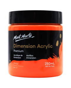 Mont Marte Dimension Acrylic 250 ml - Orange