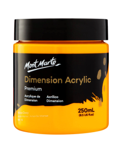 Mont Marte Dimension Acrylic 250 ml - Yellow Deep