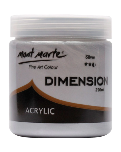Mont Marte Dimension Acrylic 250 ml - Silver